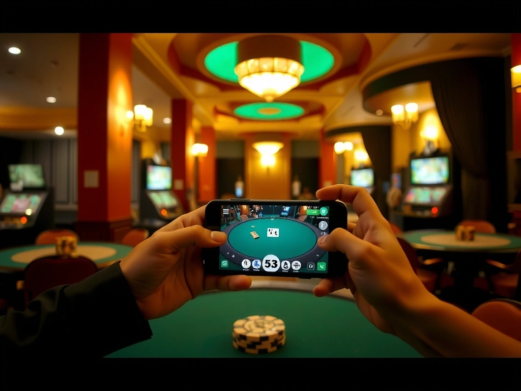 Application poker mobile